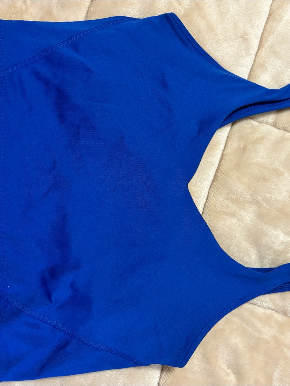 Gilly Hicks Royal Blue Smiley Logo Active Tank - Picture 2 of 3